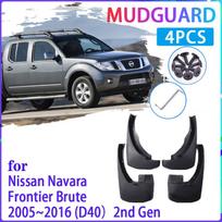 4 vnt. Automobilio purvasargiai Nissan Navara Frontier Brute D40 2005~2016 Purvasaugis Purvo apsaugos Sparnas Purvasargiai Automobilis