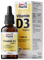 ZEINPHARMA Vitamin D3 skystis, 50 ml