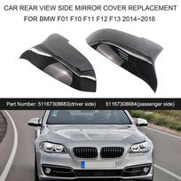 Automobilio galinio vaizdo šoninio veidrodėlio dangtelio keitimas BMW F01 F10 F11 F12 F13 automatinio šoninio šoninio veidrodėlio dangčio juoda