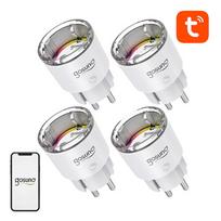 Gosund EP2 WiFi smart socket, 4-pack, 10A Tuya