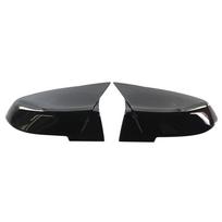 Pora anglies pluošto galinio vaizdo veidrodėlių gaubtų dangtelių keitimas BMW F20 F21 F30 F32 F36 X1 M3 juoda
