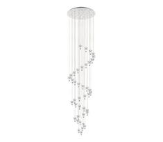 Eglo 39545 - LED Krištolinis pakabinamas reguliuojamas sietynas PIANOPOLI 40xLED/1,8W/230