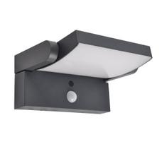 Brilagi -LED sieninis šviestuvas su jutikliu, įkraunamas saulės energija ANKLE LED/10W/3,7V 4000K IP65