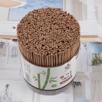 800 vnt. vienkartiniai angliuoti bambukiniai dantų krapštukai Ekologiški, vieno galo, nešiojami virtuvės, BBQ, vaisių krapštukai AVE 800pcs