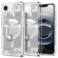 Išskirtinio dizaino dėklas "Spigen Ultra Hybrid Mag Magsafe Zero One" telefonui Apple iPhone 16E / 17E
