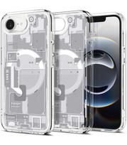 Dėklas Apple iPhone 16E / 17E telefonui "Spigen Ultra Hybrid MAG Magsafe Zero One White"
