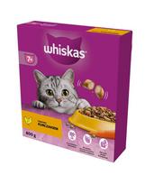 WHISKAS Senior Sausas maistas su gardžia vištiena 800g