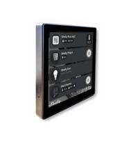Shelly valdymo panelė Wall Display juoda + BLU H&T sensorius