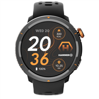 Hammer Watch 2 Lite | Smart watch | AMOLED | 1.43" | Waterproof | Black