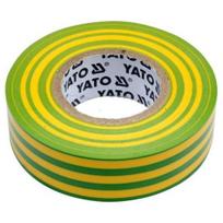 Elektros izoliacinė juosta 19mmx20mx0.13mm geltonai žalia