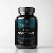 VitalHarmony Cinko bisglicinatas - 90 kapsulių