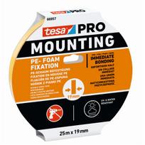 Montavimo juosta 19 mm x 25 m tesa juoda, atspari UV spinduliams