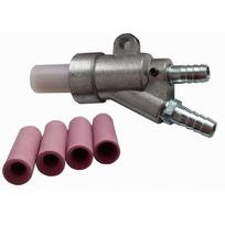 Pistoletas smėliavimo įrenginiui su keramikiniais antgaliais - 6 mm, 8 mm