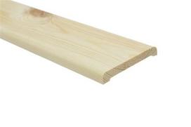 Durų apvadas AD3, 220 cm x 8 cm x 1.2 cm, pušies sp