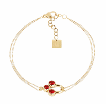 Moteriškas Papuošalai ZAG BIJOUX SBS25607-01RED