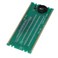 Du viename darbalaukio pagrindinės plokštės testavimo kortelė DDR2 DDR3 su šviesos testeriu blue