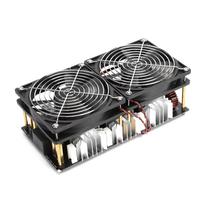 2500 W didelės galios aukšto dažnio indukcinio šildytuvo šildymo plokštės modulis su spiraline ritė ir vandeniu