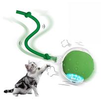 Interaktyvus išmanusis žaislas katėms kamuolys Cat Ball, žalias (be garsų)