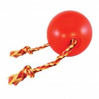 Ethical kamuolys su virve, 10 cm, raudonas