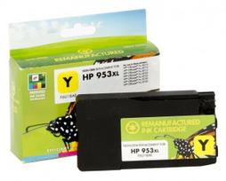 Kasetė rašaliniams spausdintuvams Neoriginali Static Control HP No.953 XL (F6U18AE), geltona kasetė