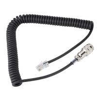 8 kontaktų į RJ-45 modulinis mikrofono adapteris, skirtas Yaesu FT-450D FT-897D FT-991 FT-891