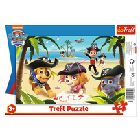 PAW PATROL TREFL  dėlionė „Šuniukai-patruliai“, 15 det.