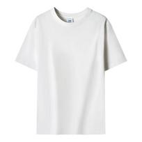300g Storas T-shirt Naujas Sunkus Trumpomis Rankovėmis Priekinė Pečių Dalies Vyriški Grynos Medvilnės Apvalios Kaklo Vyriški Drabužiai M