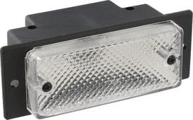 Atbulinės eigos žibintas stačiakampis, 12/24V, skaidrus, tvirtinamas varžtais, 106x69mm, Jokon