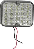 Atbulinės eigos lemputė LED, 3W, kvadratinė, 12V, 100x80,7x30mm, gopart
