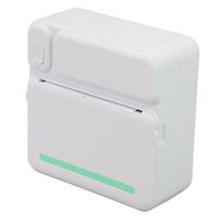Lipdukų spausdintuvas Mini terminis spausdintuvas Nešiojamas rašalo neturintis Bluetooth APP telefono spausdintuvas vaikams DIY žalia