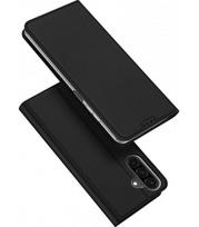 Juodas atverčiamas dėklas Samsung Galaxy A26 5G telefonui "Dux Ducis Skin Pro"