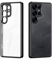 Juodas / skaidrus dėklas Samsung Galaxy S25 Ultra telefonui "Dux Ducis Aimo"
