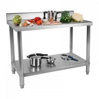 Nerūdijančio plieno darbo stalas RCAT-120/60-S 120x60 cm