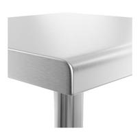 Nerūdijančio plieno darbo stalas RCAT-60/60-NW 60x60 cm