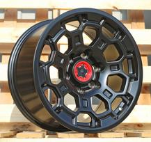 Ratlankis RACINGLINE B1858 R17x9 6x139.7 ET 15 CB 106.1 (Black Matt) (800 kg)