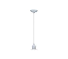 Maitinimo laidas 1xE27/60W/230V pilka/porcelianas