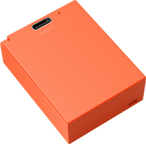 SmallRig 5088 USB-C Rechargeable Camera Battery NP-W126S Orange