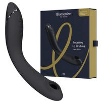Womanizer OG - klitorio vakuuminis ir G taško vibratorius - juodas