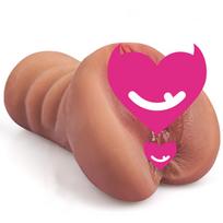 SuperLove Realistic Pussy Double Entry Masturbator