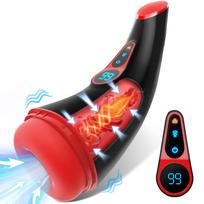 SuperLove Heating & Sucking & Vibrating Automatic Penis Pump Masturbator