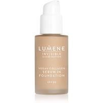 Lumene Invisible Illumination Vegan Collagen Serum in Foundation lengvos tekstūros makiažo pagrindas maitinamojo poveikio SPF 30 4 30 ml