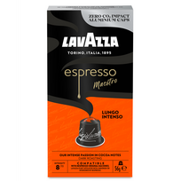 Kavos kapsulės suderinamos su Nespresso® Lavazza Maestro Lungo Intenso 10 vnt.