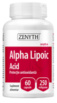 ZENYTH Alpha Lipoic Acid kapsulės, 60 vnt.