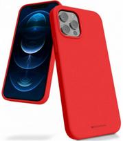 Dėklas Mercury Silicone Case Samsung S936 S25+ raudonas