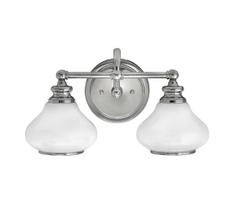 Hinkley HK-AINSLEY2-BATH - LED sieninis šviestuvas AINSLEY 2xG9/3,5W/230V chromas