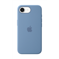 Apple iPhone 16e Silicone Case – Winter Blue | Apple