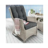 Lauko fotelis CAISA VINTAGE WHITE 66x78x97cm