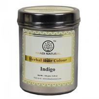 Natūralūs plaukų dažai Indigo (150 g), Žolelių plaukų spalva Indigo, Khadi Natural 17.96875