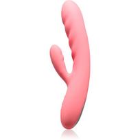 Svakom Avery Powerful Thrusting klitorį stimuliuojantis vibratorius Strawberry Pink 19.1 cm