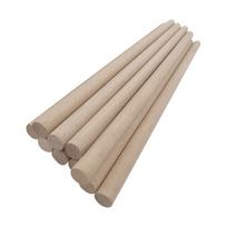 Pasidaryk pats apvalaus strypo modelis Apvalus kiparisinis strypas Apvalus bukinis strypas Apvalus bukinis strypas Skersmuo 8 mm, Ilgis 30 cm Medinis strypas